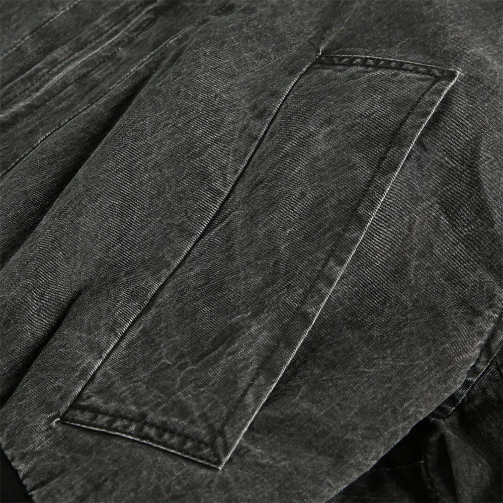 Men’s Vintage Washed Denim Jacket | same ANTHEM. Soulmate Streetwear