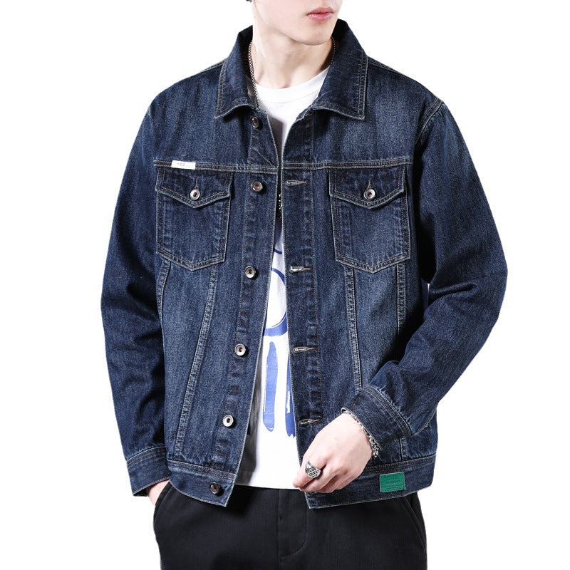 Men’s Washed Casual Denim Jacket – Soulmate Streetwear | same ANTHEM.