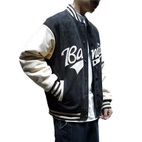 Men’s Windproof Baseball Jacket – Streetwear with Edge | same ANTHEM