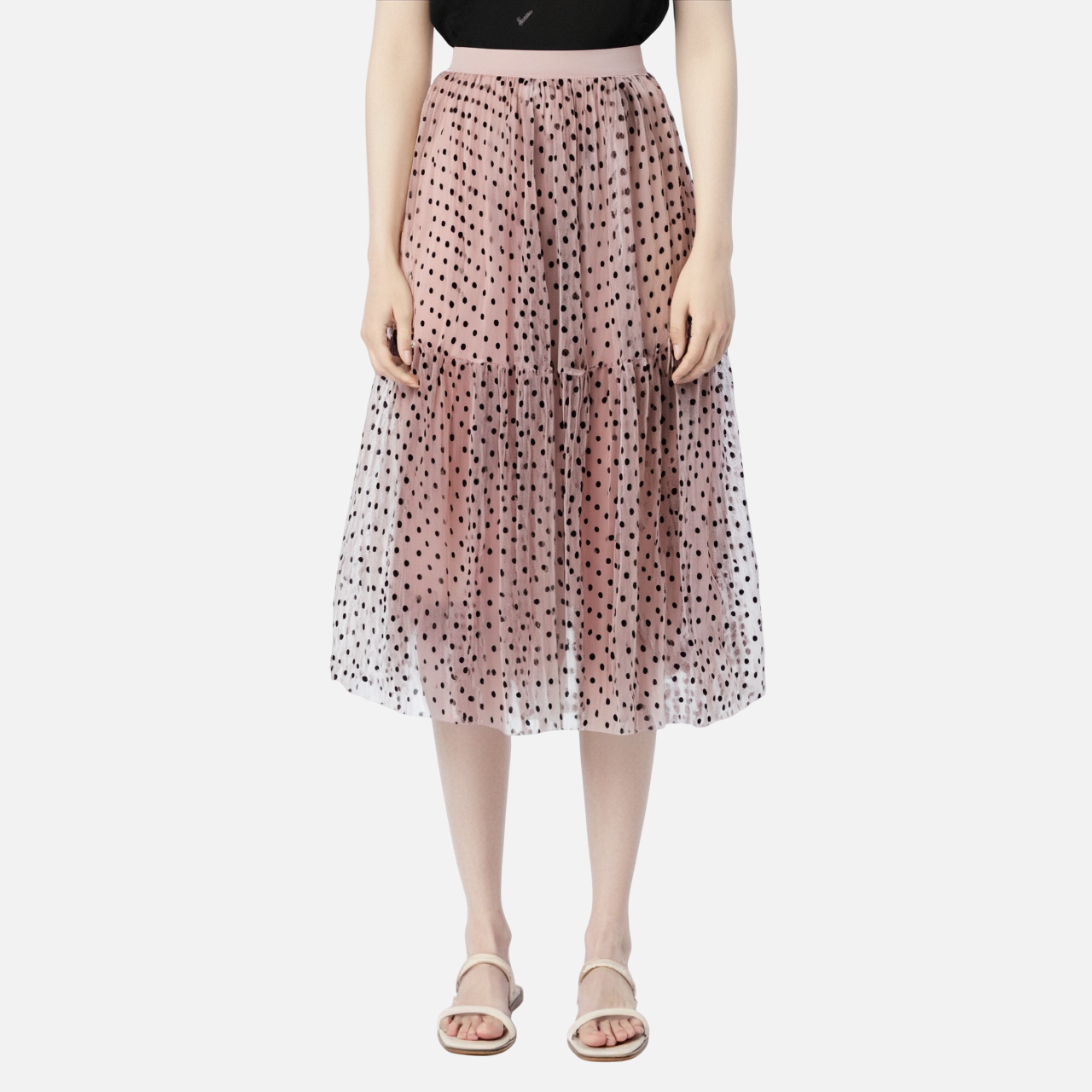 Mesh Half Body Cake Umbrella Skirt | Dreamy Tulle Puff Skirt | same ANTHEM