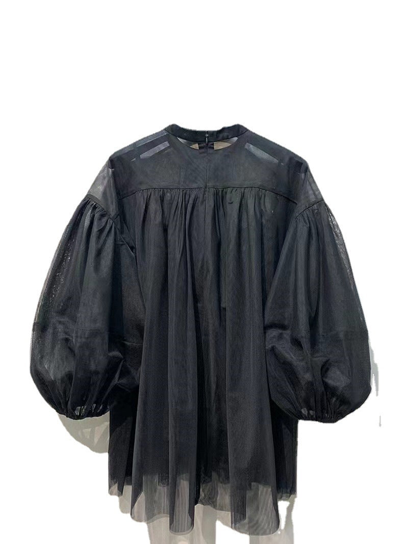 Mesh Lantern Sleeve Blouse Women – Soulmate Streetwear | same ANTHEM.