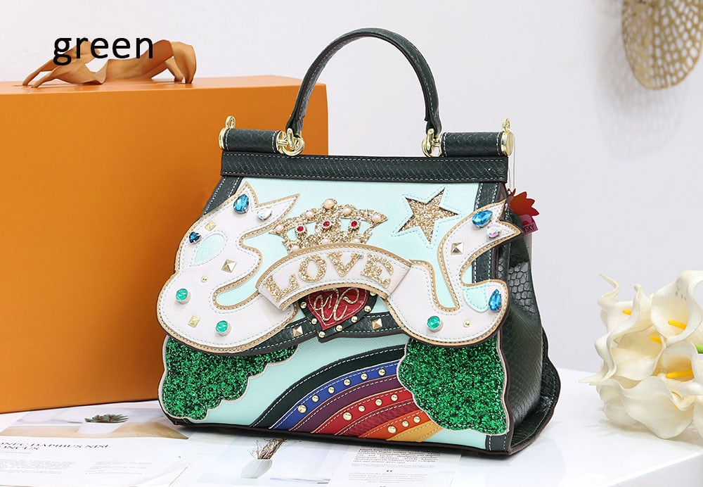 Messenger Bag | same ANTHEM. Streetwear for Soulmates - Green
