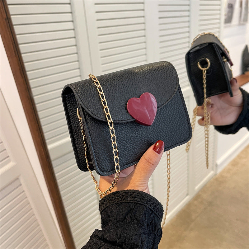 Mini Blue Messenger Bag – Chic Streetwear Essential | same ANTHEM - Black