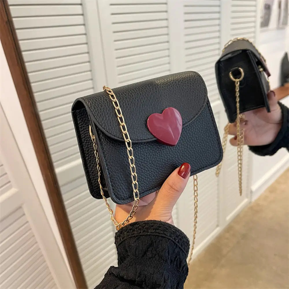 Mini Blue Messenger Bag – Chic Streetwear Essential | same ANTHEM - Black