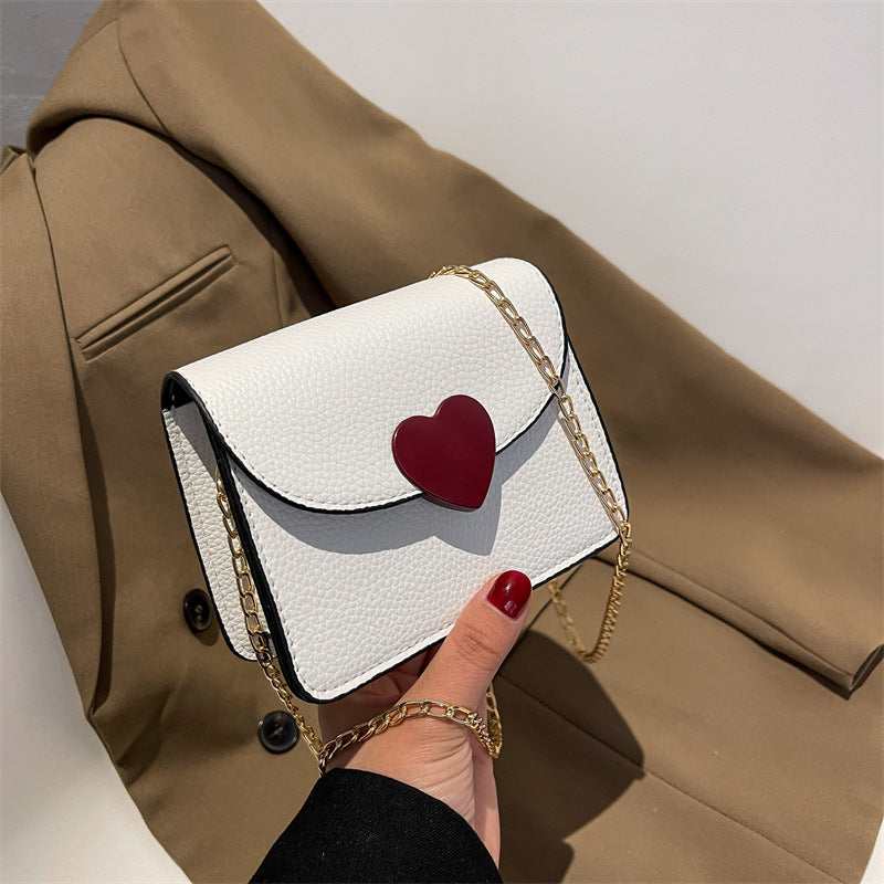 Mini Blue Messenger Bag – Chic Streetwear Essential | same ANTHEM - White