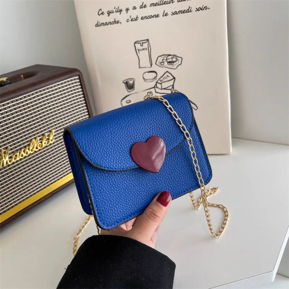 Mini Blue Messenger Bag – Chic Streetwear Essential | same ANTHEM - Blue