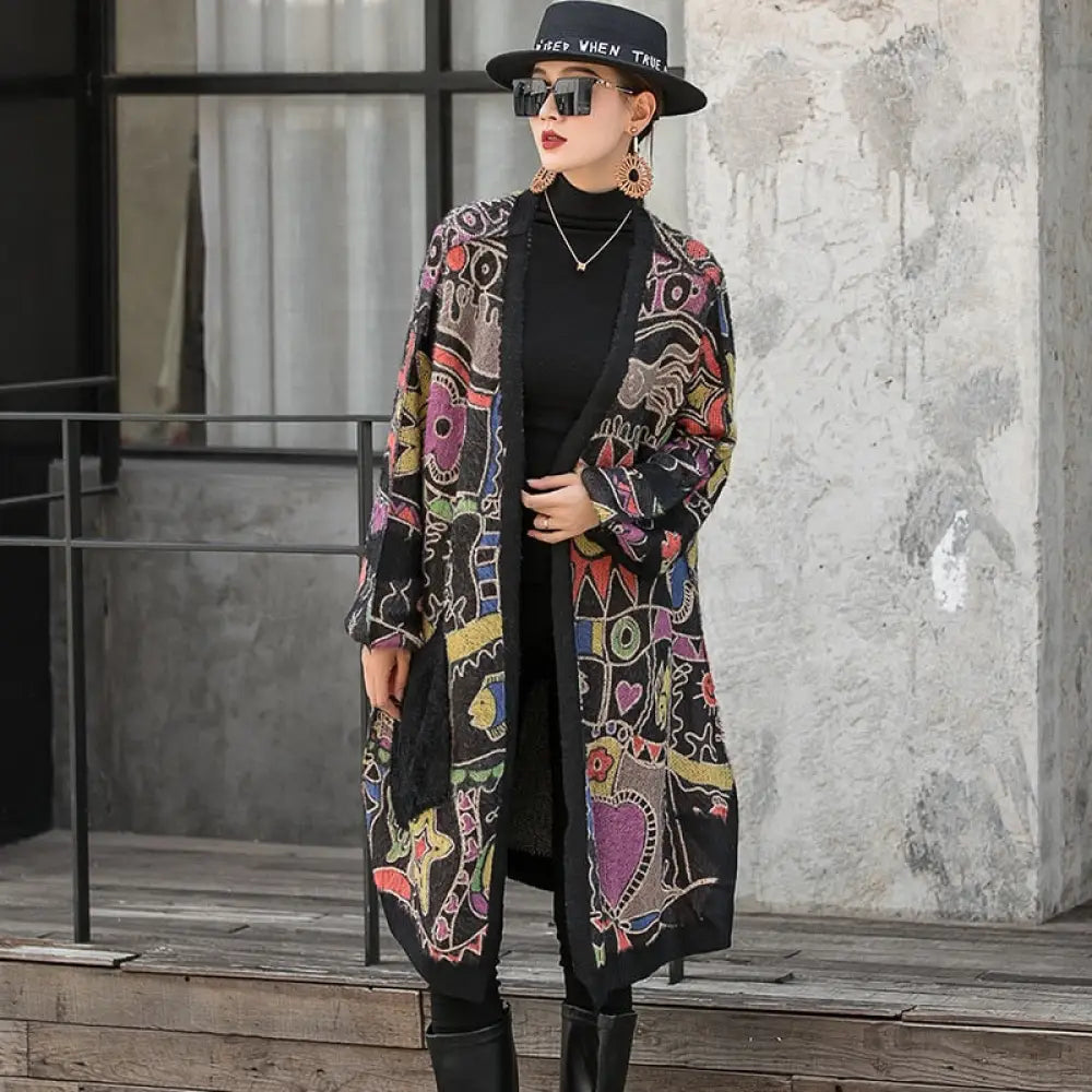 Mink Wool Knitted Coat – Soulmate Streetwear | same ANTHEM. - Picture Color / One Size