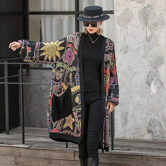 Mink Wool Knitted Coat – Soulmate Streetwear | same ANTHEM. - Picture Color / One Size