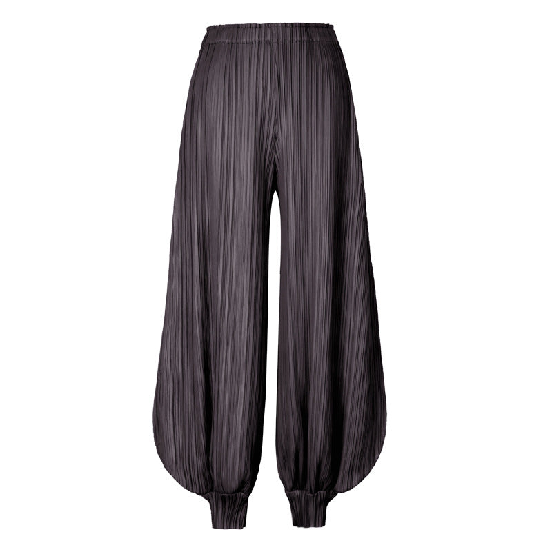 Miyake Wide Leg Bloomers for Women | Japanese Style Jasmine Pants | same ANTHEM.
