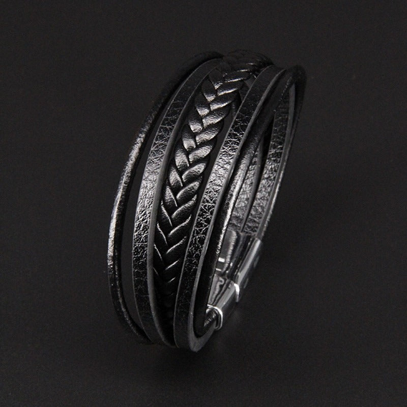 Multi Layer Handmade Woven Bracelet for Men Soulmate Wear & Vintage Style | Same ANTHEM.