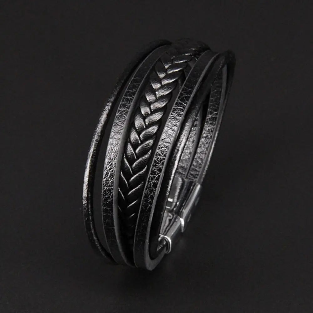 Multi Layer Handmade Woven Bracelet for Men Soulmate Wear & Vintage Style | Same ANTHEM.
