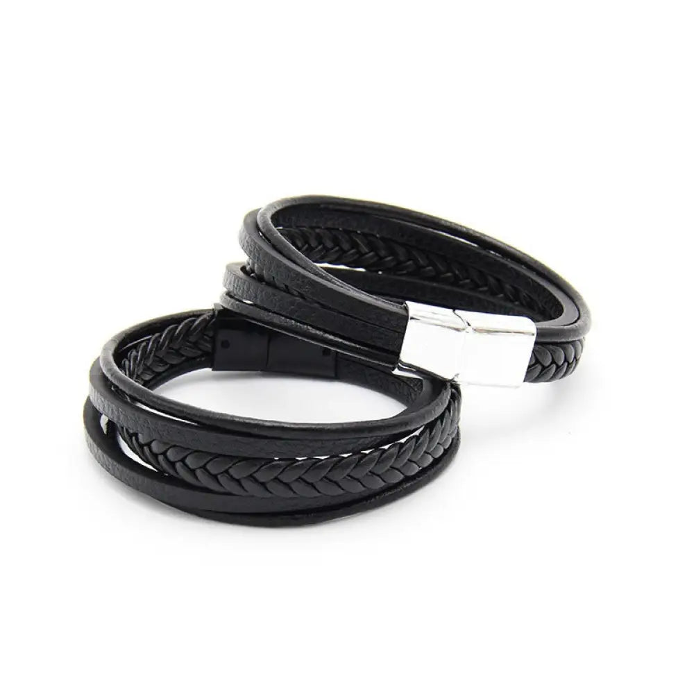 Multi Layer Handmade Woven Bracelet for Men Soulmate Wear & Vintage Style | Same ANTHEM.