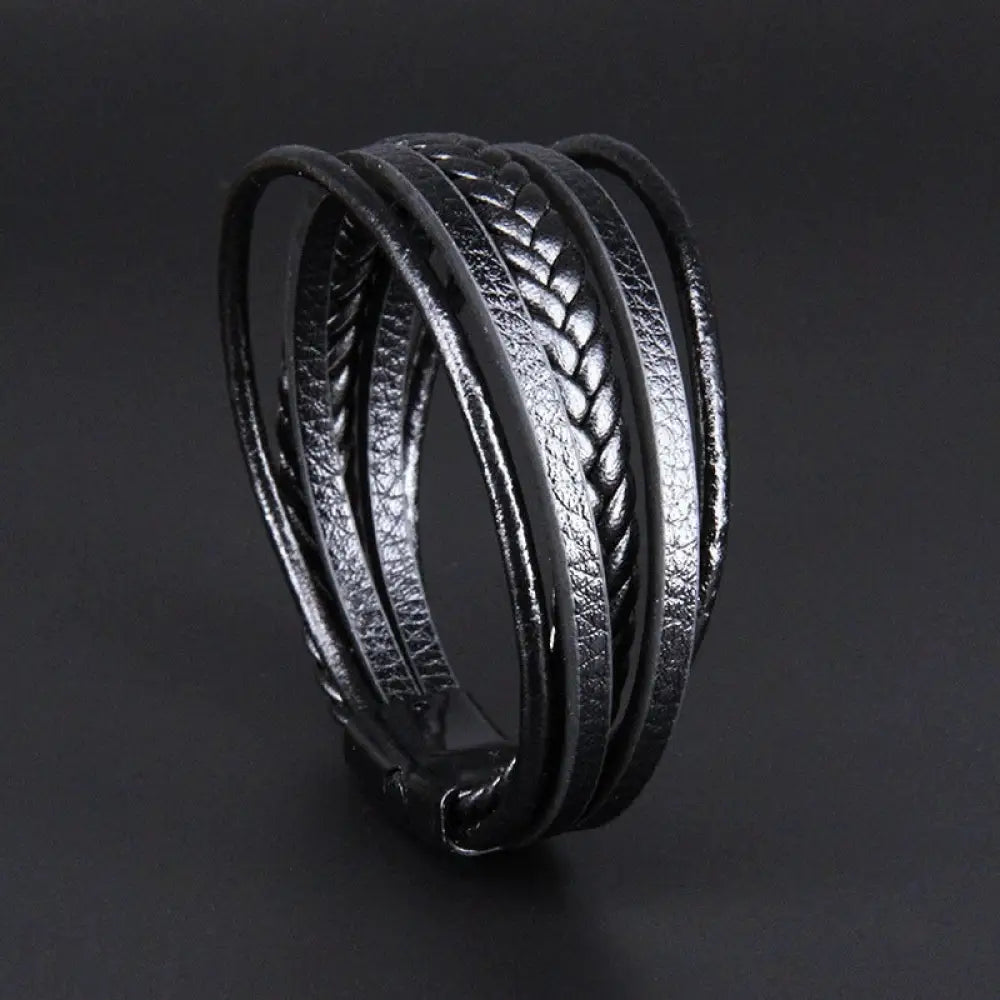 Multi Layer Handmade Woven Bracelet for Men Soulmate Wear & Vintage Style | Same ANTHEM.