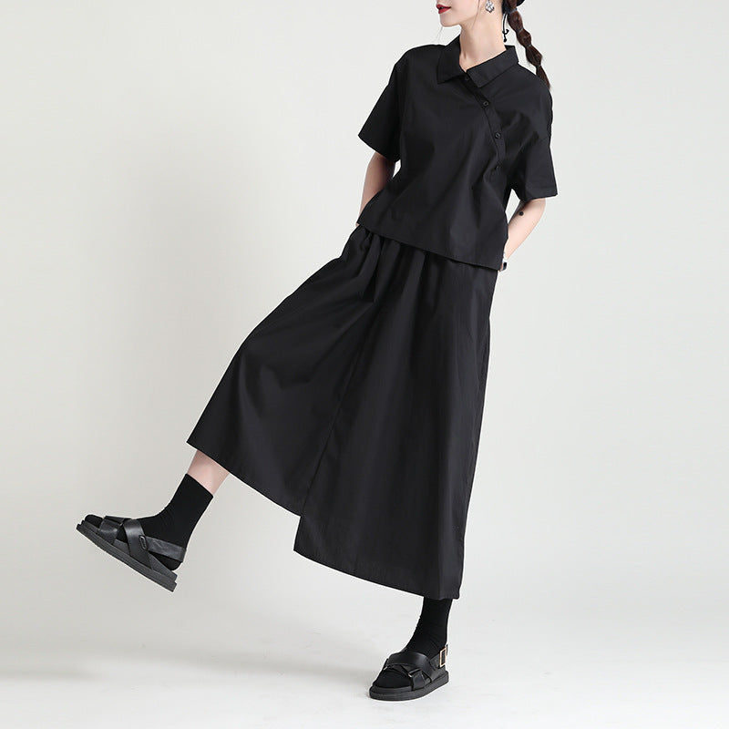 Multi-Layer Irregular Dream Dress | Versatile Chic Dress for Lovers & Soulmates | same ANTHEM. - Black / One size
