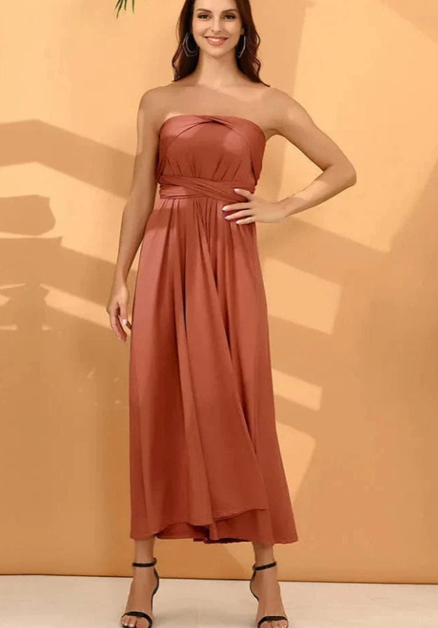 New Cross Backless Long Dress | Chic & Dreamy Evening Dress for Lovers | Same Anthem
