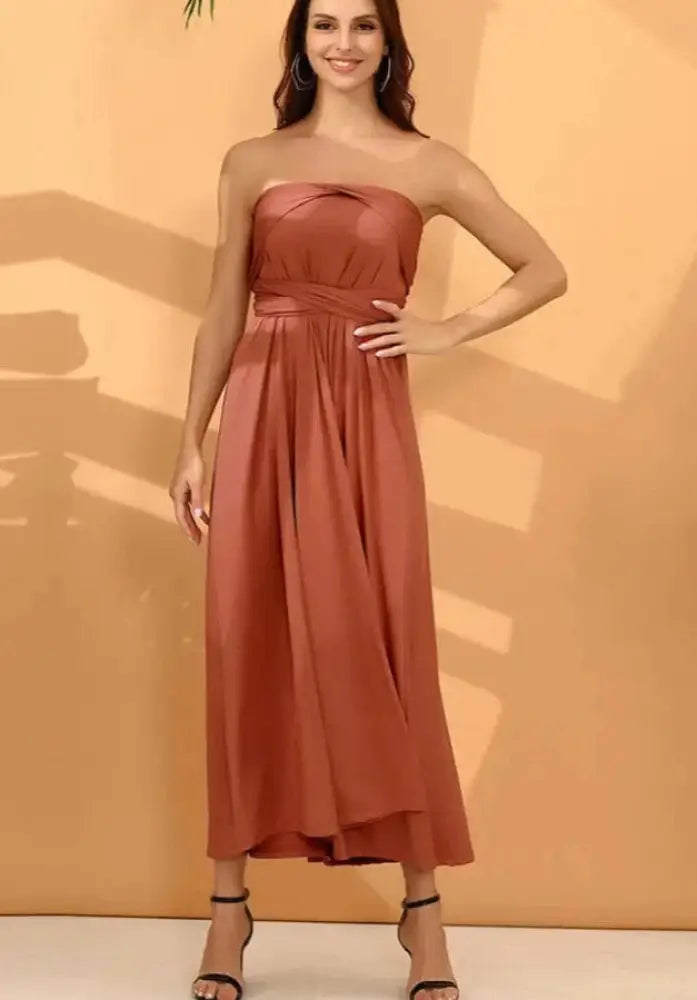 New Cross Backless Long Dress | Chic & Dreamy Evening Dress for Lovers | Same Anthem