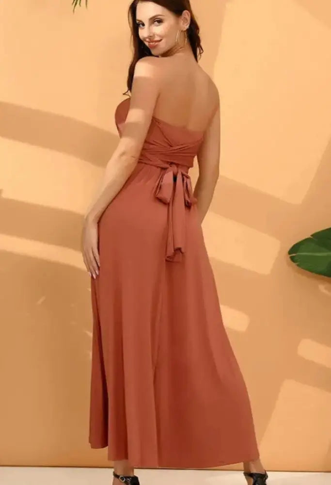 New Cross Backless Long Dress | Chic & Dreamy Evening Dress for Lovers | Same Anthem