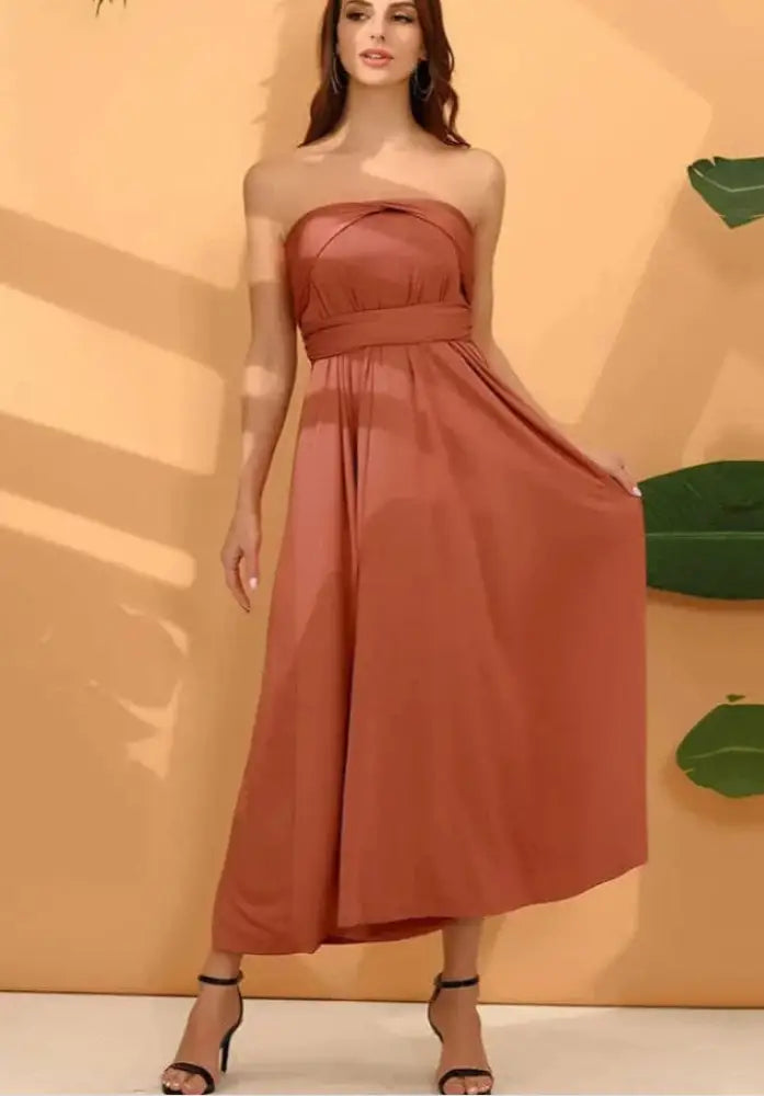 New Cross Backless Long Dress | Chic & Dreamy Evening Dress for Lovers | Same Anthem