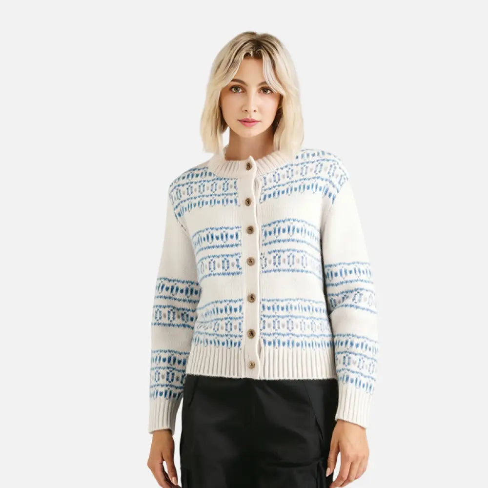 O-Neck Knit Cardigan – Soulmate Streetwear for Women | same ANTHEM