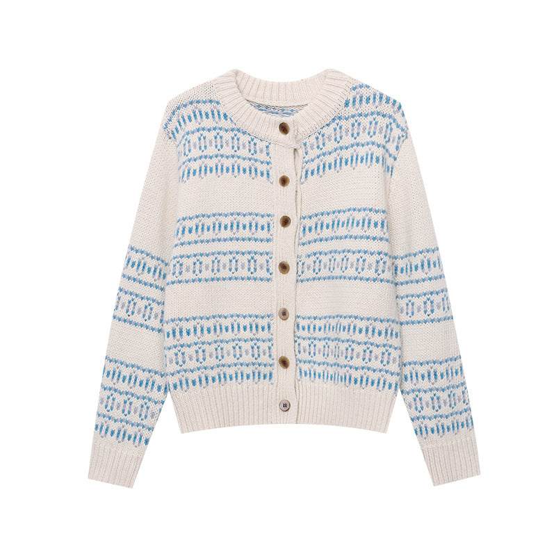 O-Neck Knit Cardigan – Soulmate Streetwear for Women | same ANTHEM