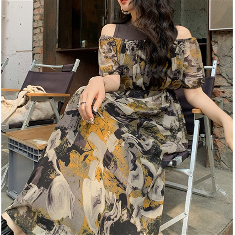 Off-Shoulder Fairytale Streetwear Dress – same ANTHEM. Soulmate Style