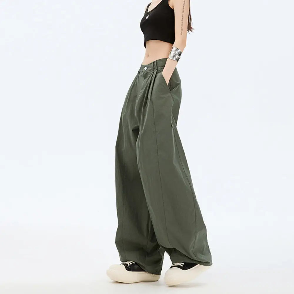 omen’s Wide Leg Workwear Pants | High Waist Trousers | same ANTHEM.