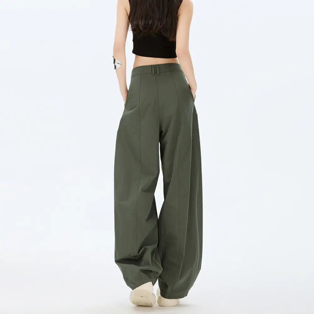 omen’s Wide Leg Workwear Pants | High Waist Trousers | same ANTHEM.