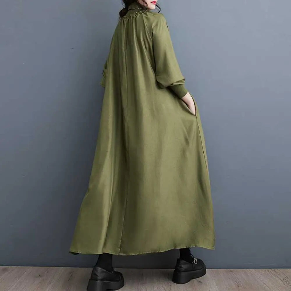 Oversized High Neck Long Dress – same ANTHEM. Soulmate Streetwear