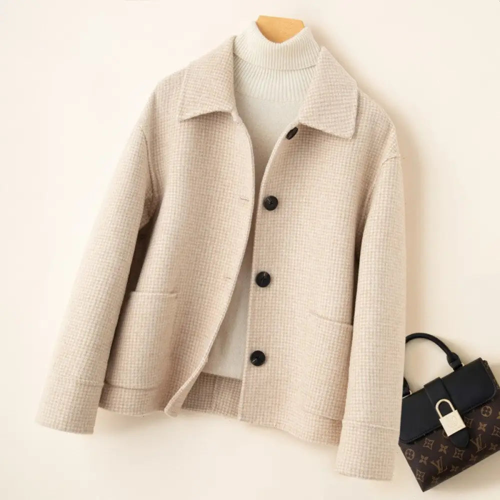 Oversized Woolen Coat – same ANTHEM. Soulmate Streetwear for Lovers & Besties - MiG 213 / L