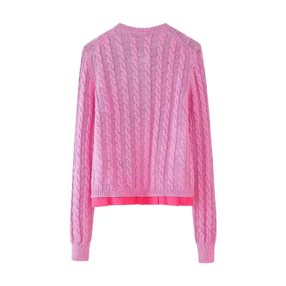 Patchwork Knit Cardigan – Soulmate Streetwear Layers | same ANTHEM