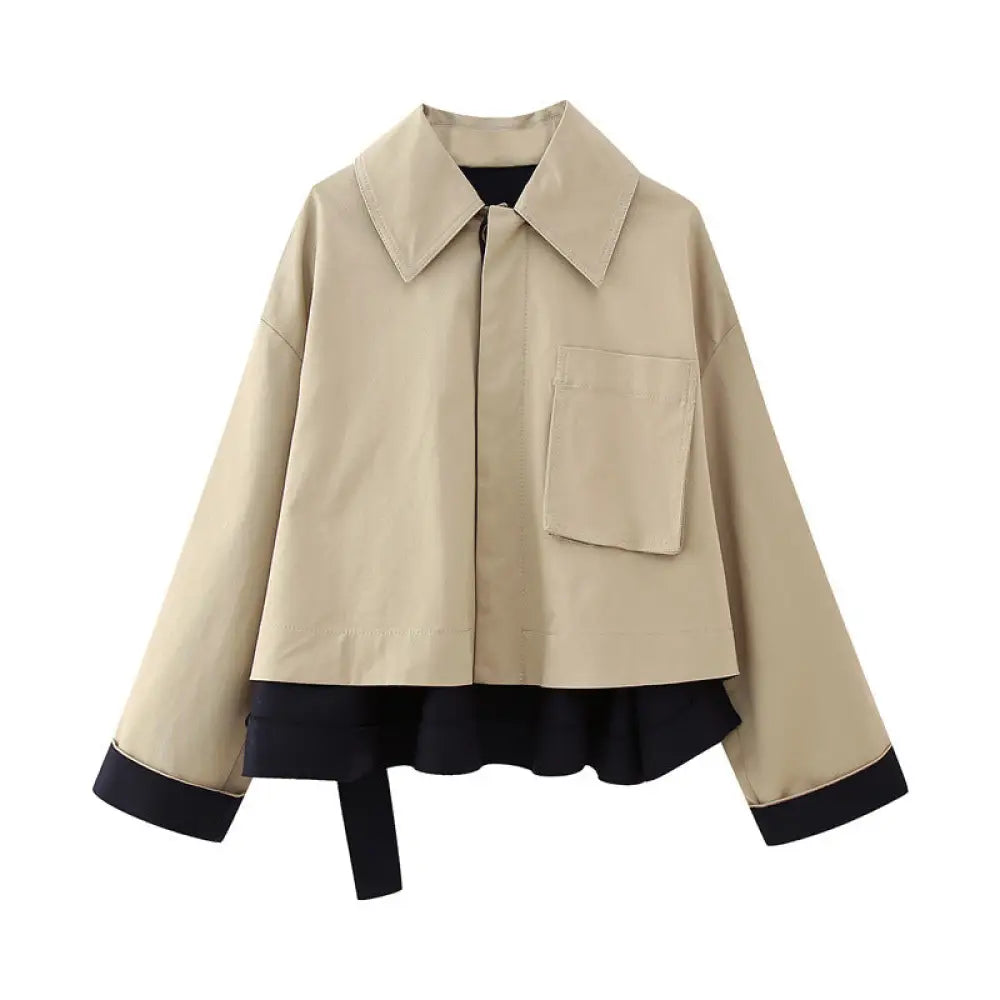 Patchwork Windbreaker Jacket – Soulmate Outerwear | same ANTHEM