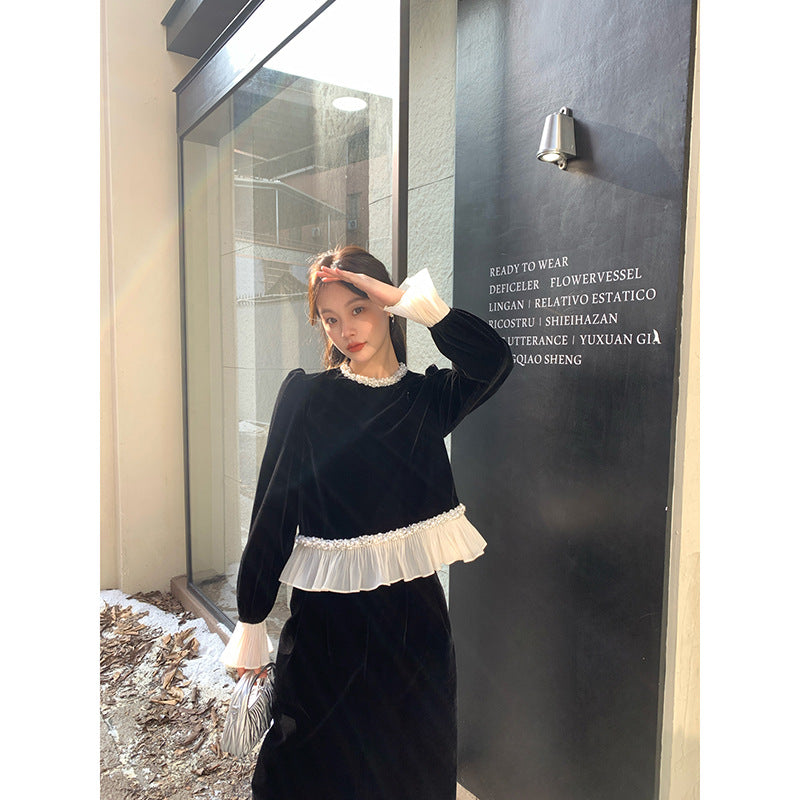 Pearl Fleece Sweater – Nostalgic Romantic Style | same ANTHEM