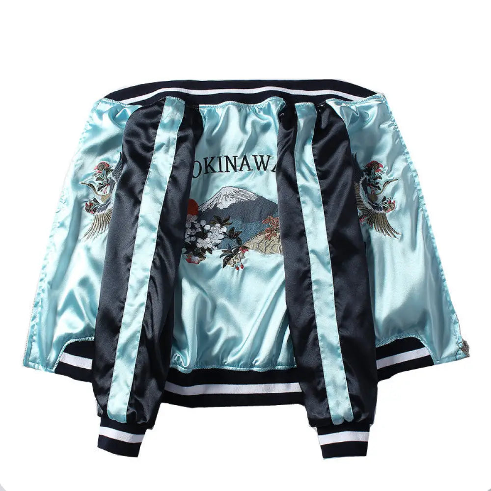 Pink Embroidered Reversible Baseball Jacket – Soulmate Streetwear same ANTHEM.