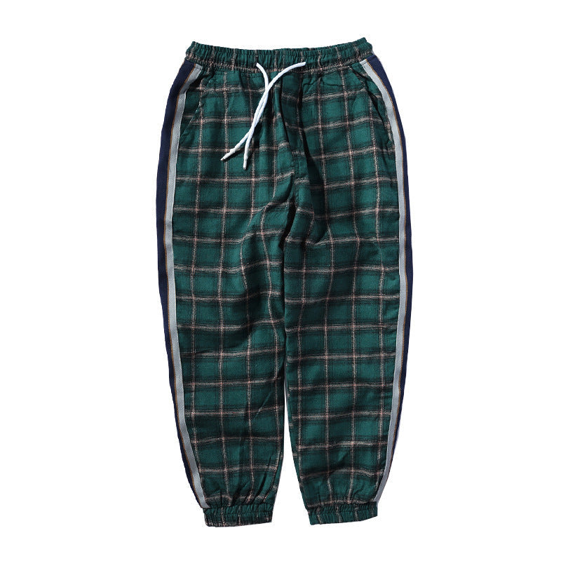 Plaid Casual Pants – Cool Everyday Baggy Pants | Same Anthem - Pants