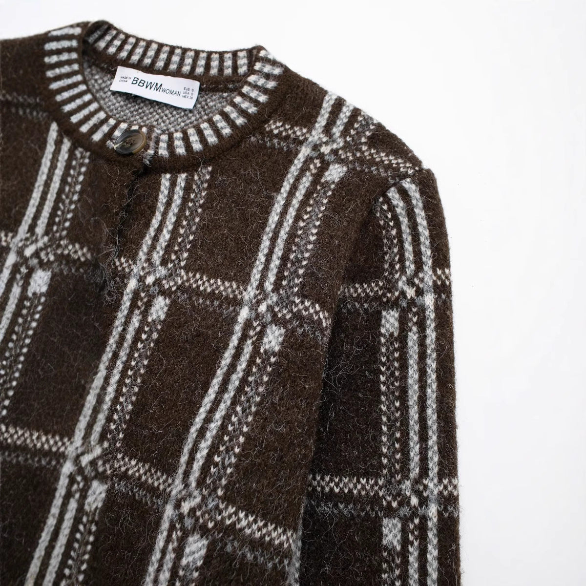 Plaid Knitted Cardigan – Cute Chic & Dreamy Layers | same ANTHEM