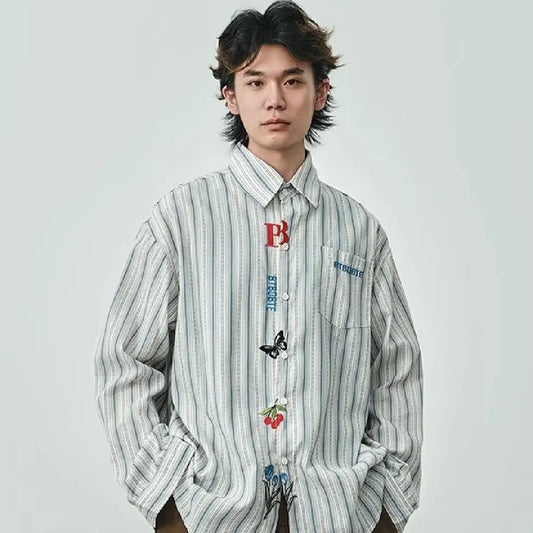 Plaid Long Sleeve Shirt – Cool Casual Streetwear for Every Day | same ANTHEM - Shirt