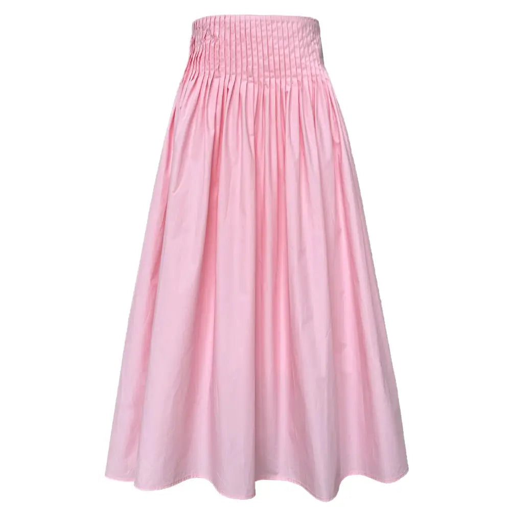 Pleated A-Line Umbrella Skirt – same ANTHEM