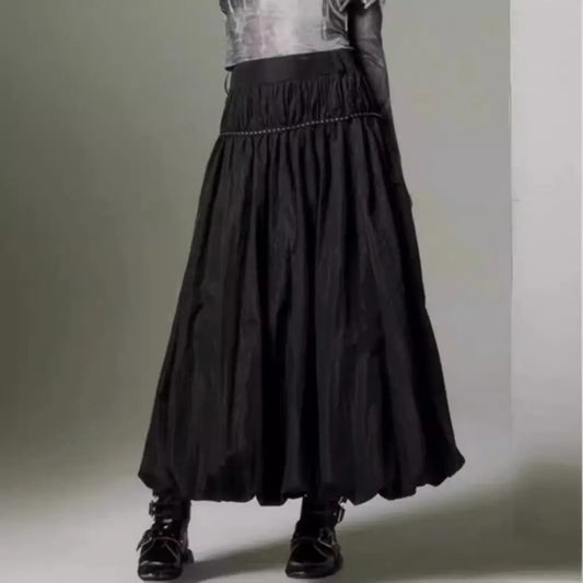 Pleated High Waist Bud Skirt – Unique Style for Lovers | Same ANTHEM