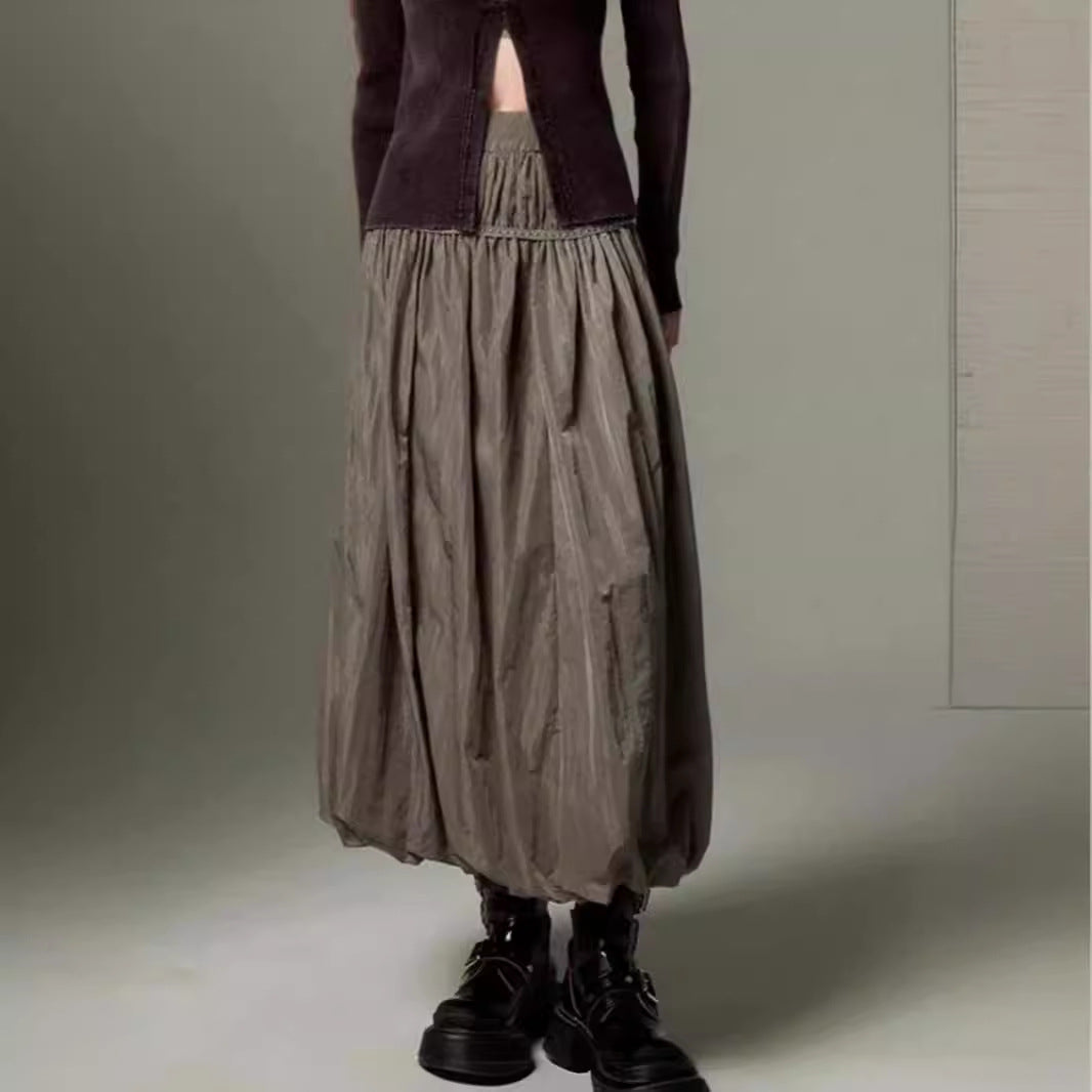 Pleated High Waist Bud Skirt – Unique Style for Lovers | Same ANTHEM