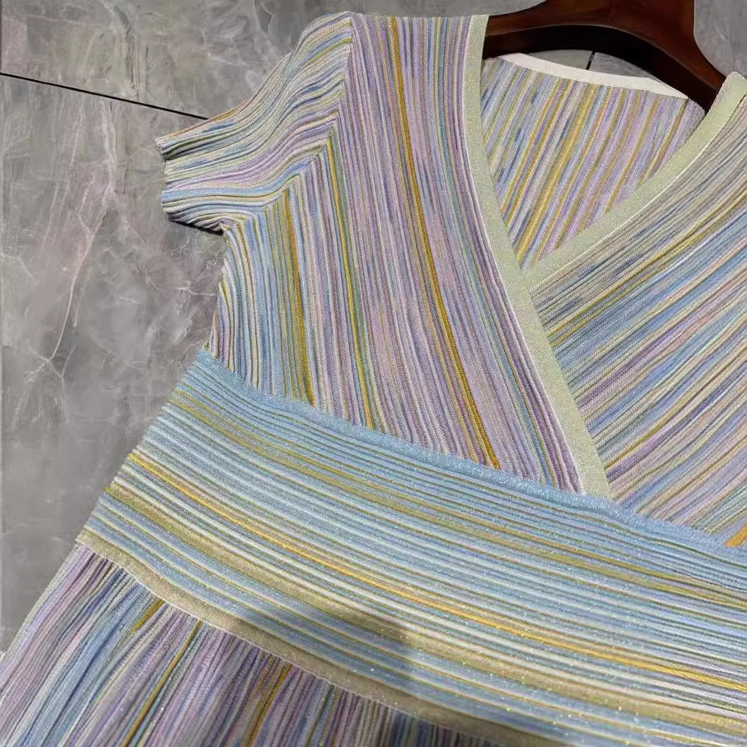 Pleated Long Dress | same ANTHEM.