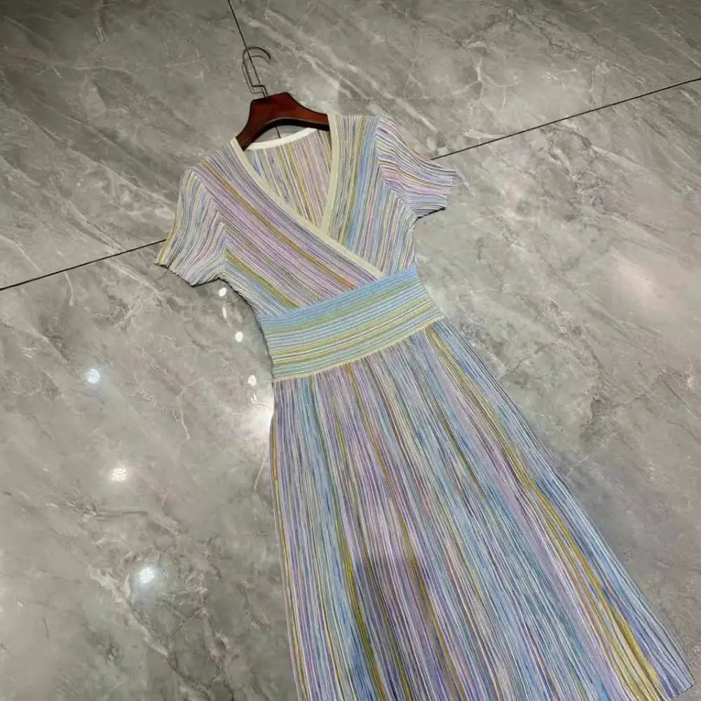 Pleated Long Dress | same ANTHEM.