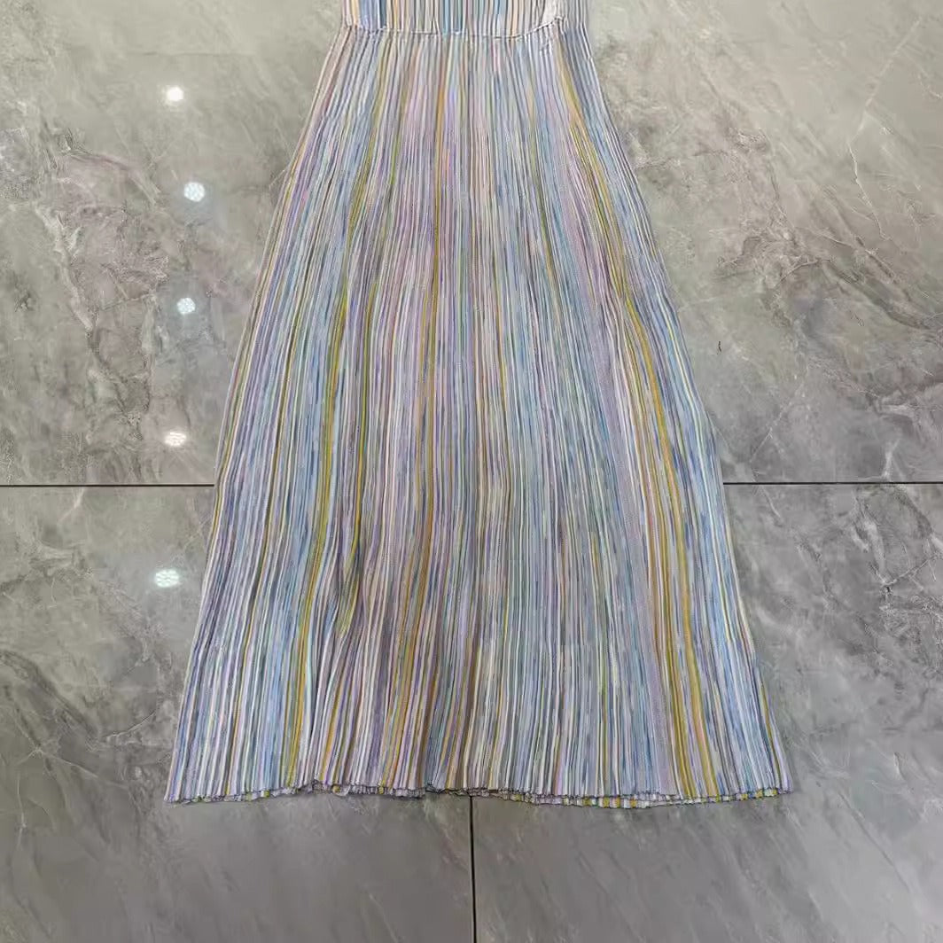 Pleated Long Dress | same ANTHEM.