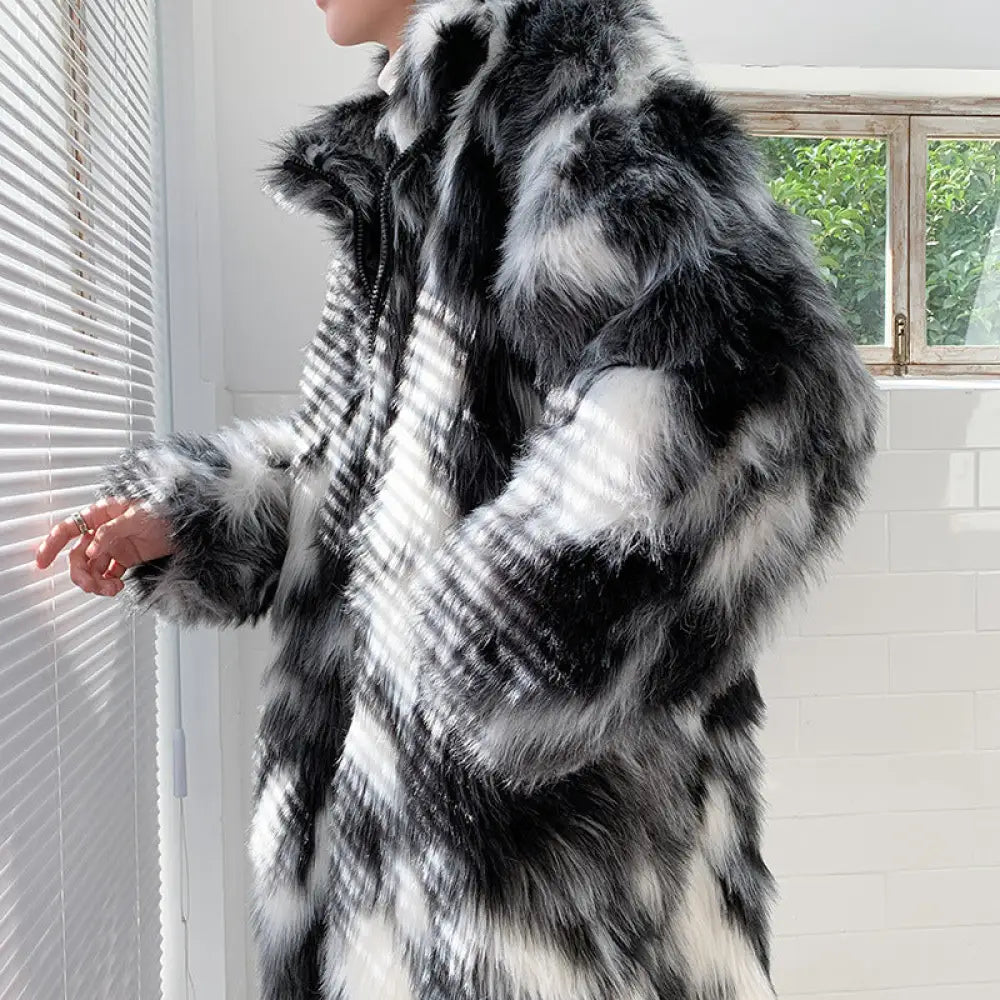 Plush Cloak Coat for Men | same ANTHEM. Soulmate Streetwear for Lovers
