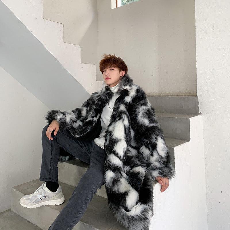 Plush Cloak Coat for Men | same ANTHEM. Soulmate Streetwear for Lovers