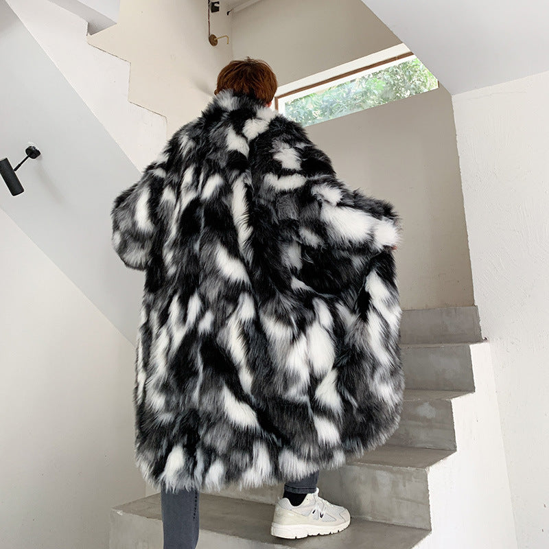 Plush Cloak Coat for Men | same ANTHEM. Soulmate Streetwear for Lovers