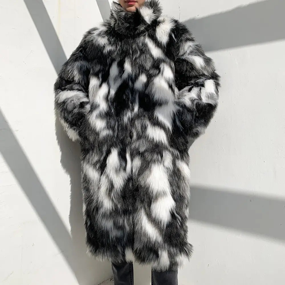 Plush Cloak Coat for Men | same ANTHEM. Soulmate Streetwear for Lovers
