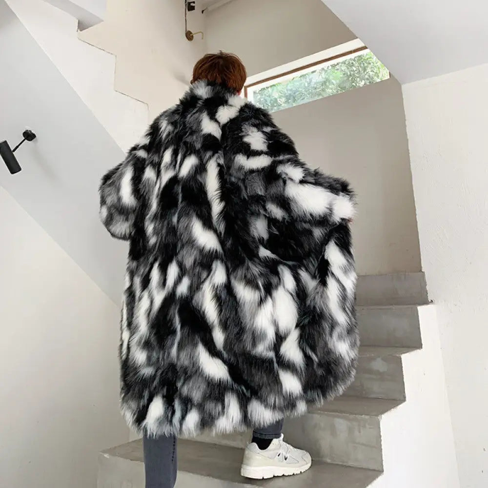 Plush Cloak Coat for Men | same ANTHEM. Soulmate Streetwear for Lovers