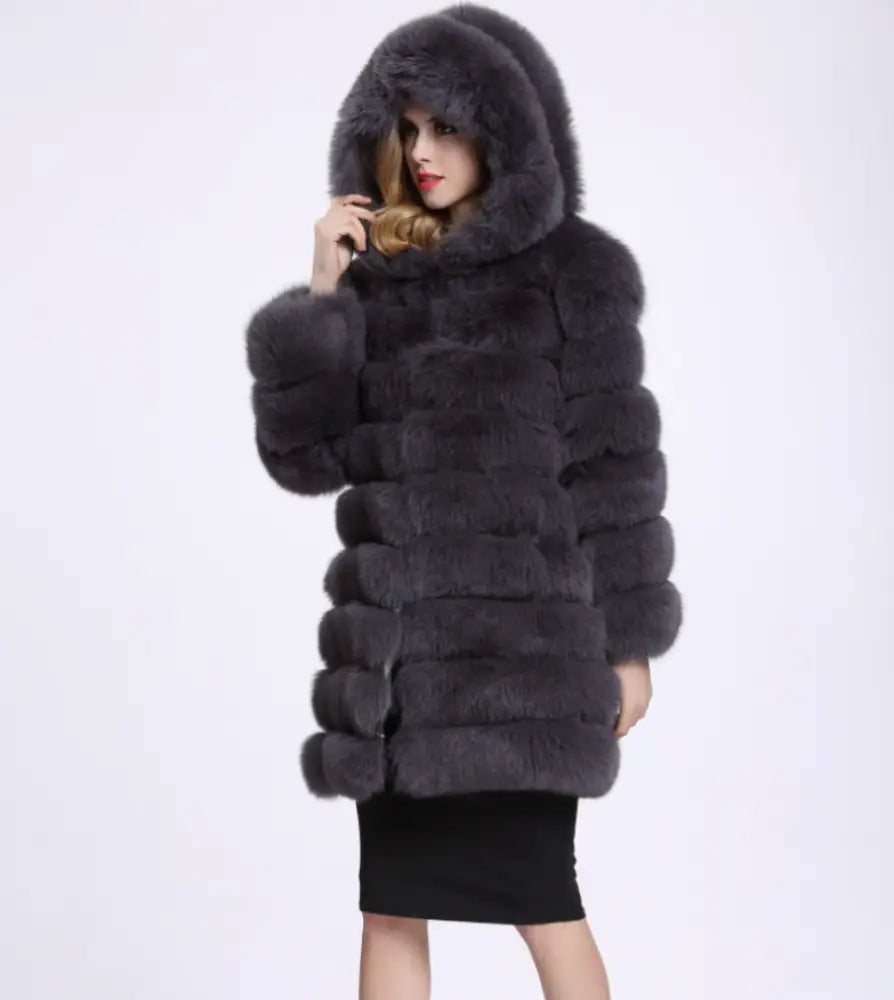 Plush Faux Fur Coat | same ANTHEM.