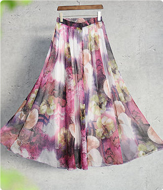 Printed Slim Fit Hem Skirt | same ANTHEM. Soulmate Streetwear for Lovers - Color1 / 3XL
