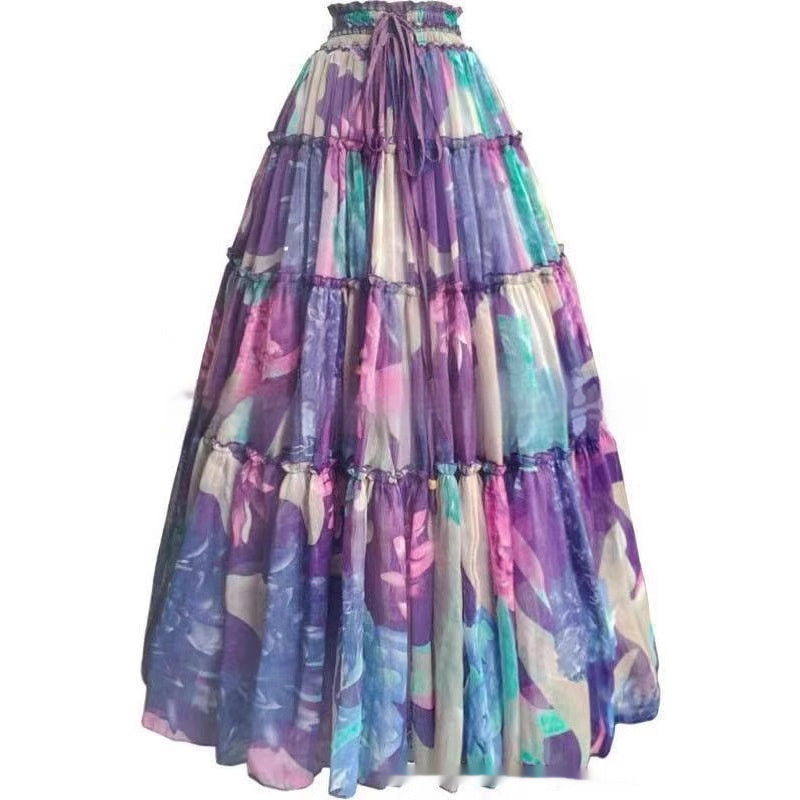 Printed Slim Fit Hem Skirt | same ANTHEM. Soulmate Streetwear for Lovers